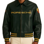 Why the Porsche Green Leather Jacket Defines Luxury Outerwear