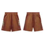 Who Decides War Flame Glass Shorts Brown