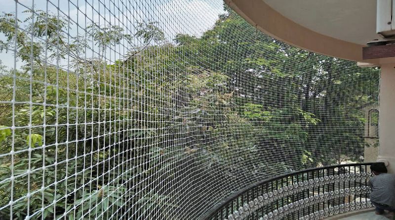 Balcony Safety Net for Accident Prevention