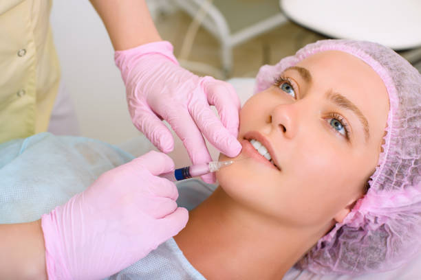 Dermal fillers treatment for restoring facial volume naturally